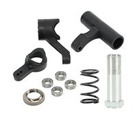 Dilwe Ensemble de Direction RC Set Group de Direction à Usure Durable pour ZD Racing 1/8 RC Cars Premium Material Facile à Installer