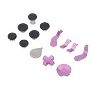 Dilwe Ensemble de Manettes de Contrôleur Series 2, Contrôle amélioré pour Series 2 Core, Coussinets D en Caoutchouc en Acier Inoxydable, Accessoires pour Joueurs (PURPLE)