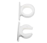 Dilwe Ensemble de Supports de Canne à Pêche Simple, Support de Canne à Pêche en Alliage d'aluminium avec Finition Anodisée, sécurisé pour Lourdes, Installation Polyvalente Horizontale, Verticale ou