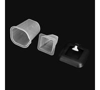 Dilwe Entonnoir en Plastique Précis pour Aquarium, Tasse d'alimentation pour Insectes Rouges pour Aquarium, Fabriquée en Matière Plastique de qualité, Adaptée à L'alimentation des Poissons, quantité