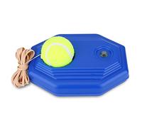 Dilwe Entra?Nement de Tennis Balle et Corde ¨¦Lastique en Caoutchouc ¨¦quipe Pratique de Tennis pour d¨¦butants, Connecteur al¨¦atoire.