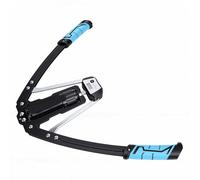 Dilwe Entraîneur de Bras, Renforcement de Bras Réglable de 10 à 200 Kg avec Poignées Ergonomiques, équipement D'Entraînement de Poitrine pour Entraînement du Haut du Corps à la Maison (Bleu Noir)