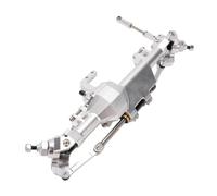 Dilwe Essieu Avant RC, Remplacement en Alliage D'aluminium pour Voiture sur Chenilles VP H10 1/10 RC, Mise à Niveau Directe en Argent Haute Résistance