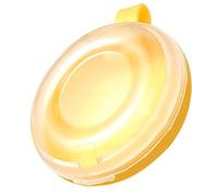 Dilwe Étui de Retenue pour Prothèses Dentaires, Boîte de Rangement pour Appareils Orthodontiques, Compact, Portable, Facile à Nettoyer, avec Conception Scellée Anti-poussière, pour (YELLOW)
