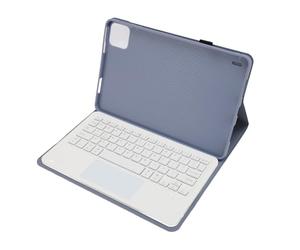 Dilwe Étui pour Clavier et Tablette avec pavé Tactile, pour Pad 6 Pro 11 Pouces 2023, Housse de Support en PU pour Une Expérience de Frappe Confortable (Purple)