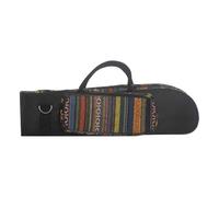 Dilwe Étui pour Trompette, étui Souple Antichoc en Tissu Oxford 600D avec Bandoulière et Pochette de Rangement pour Accessoires D'instruments à Vent (Colorful)