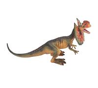 Dilwe Figurine de Dinosaure Modèle Dilophosaurus Réaliste, pour Les Enfants de 3 Ans et Plus, Matière Plastique PVC de Haute qualité