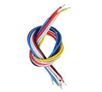 Dilwe Fils de Connexion de Circuit 10 Pièces, Câblage Interne de qualité Supérieure Résistant à L'abrasion et à la Corrosion, avec Plusieurs Couleurs, pour la Réparation et le (19 cm)
