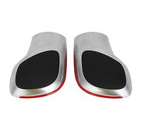 Dilwe Garniture de Tête de Vitesse de Voiture, Couvercle de Poignée de Changement de Vitesse, Pommeau de Levier de en Cuir, Conception Ergonomique, Installation Facile, Remplacement Après-vente,