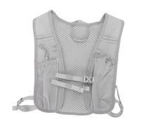 Dilwe Gilet D'hydratation de Course, Maille Respirante Légère avec Sangles Réglables, Sac à Dos d'eau pour la Course sur Sentier et la Randonnée