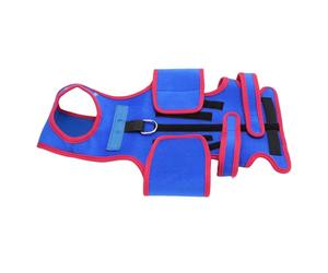 Dilwe Harnais de Gilet pour Chien, Harnais Réglable Confortable en Tissu Oxford pour Les Aventures en Plein Air et la Marche Quotidienne (XL)