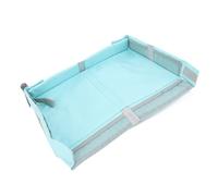 Dilwe Housse de Plateau de Voyage Multifonction Pliable pour Enfants et Adultes dans les Avions et les Trains - Matériau en Fibre de Polyester de qualité Supérieure (GREEN)