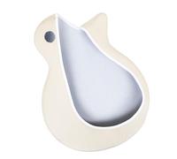 Dilwe Housse de Protection Anti-poussière pour Guitare électrique Spécialement Conçue pour, Housse Anti-poussière Ajustée pour des Conditions Impeccables en Néoprène et Polyester GT-113 (Beige)