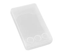 Dilwe Housse de Protection en Silicone pour écran LCD de Vélo, Housse Transparente Anti-rayures et Imperméable avec Ajustement sécurisé pour Accessoires d'équitation en Plein Air, 3,1 X 1,9 X 0,6