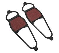 Dilwe Housse de Protection pour Chaussures de Neige à Sable Grossier, 1 Paire de Crampons Antidérapants pour Chaussures de Neige à Glace et à Sable Grossier, Maintiennent L'équilibre