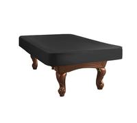 Dilwe Housse de Table de Billard, Tissu Oxford avec Revêtement PVC Imperméable Enduit D'argent, pour Protection de Table de -pong Extérieure, Conception avec Cordon de Serrage, Légère, (L)