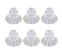 Dilwe Inserts de Bride en Silicone Liquide, 6 Pièces, pour Boucliers Spectra de 24mm, Inserts de Bride de Pompe Sûrs et Confortables pour les Femmes Qui Allaitent (15MM)