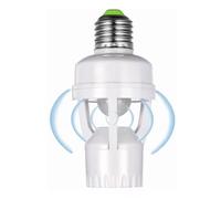 Dilwe Interrupteur d'ampoule à capteur Prise de Capteur de Lumière pour Luminaires, Interrupteur de outillage interrupteur