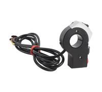 Dilwe Interrupteur de Clignotant ABS, Commandes de Guidon de Moto, Jeu de Boutons 3 en 1 avec Câble de 4,9 Pieds pour Scooters UTV Vélos électriques