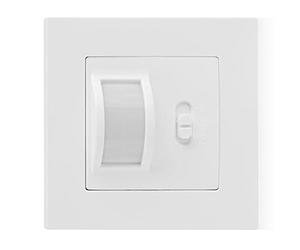 Dilwe Interrupteur de Lumière à Capteur de Mouvement AC 110V-240V, avec sensibilité Réglable pour Le Contrôle de L'éclairage Domestique