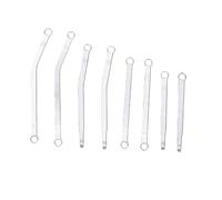 Dilwe Jeu de Maillons de Châssis à Dégagement élevé, Kit de Liaison en Alliage D'aluminium pour SCX30 XI-2261 AXI-2048, avec Finition Polie pour Une Escalade et Une maniabilité