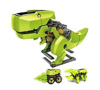 Dilwe Jouet de Dinosaure Solaire à Haute Simulation, Jouet éducatif Interactif pour la Coordination œil-Main des Enfants