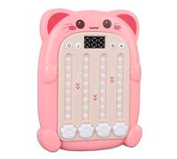 Dilwe Jouet de Puzzle électronique de la Machine de Jeu de Rythme pour Enfants avec des Niveaux de Vitesse à 3 Vitesses Réglables pour Améliorer Le Travail d'équipe de Coordination de la Pensée