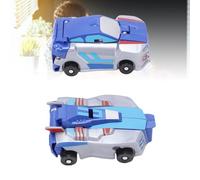 Dilwe Jouet de Voiture de Dinosaure, Véhicules de Transformation Magnétique pour Enfants Jouet Convertible 2 en 1 pour Le Jeu Imaginatif et Interactif