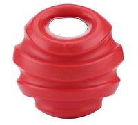 Dilwe Jouet pour Animaux de Compagnie Rouge TPR de Nettoyage des Dents de Chien pour Le Jeu Interactif et la Prévention de la Solitude pour Les Chiens