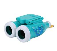 Dilwe Jumelles pour Tout-Petits, Jouet éducatif Compact à Grossissement 6X avec Sangle pour Enfants, Exploration de la Nature et Observation des Oiseaux (Bleu Clair)