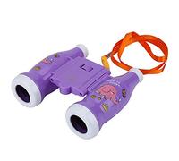 Dilwe Jumelles pour Tout-Petits, Jouet éducatif Compact à Grossissement 6X avec Sangle pour Enfants, Exploration de la Nature et Observation des Oiseaux (Violet Clair)
