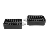 Dilwe Kajak Pedal Fine Work Comfort Pagdle pour Le Kayak Chanons Plastique Noir 1 Paire