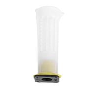 Dilwe Kit de 50 Gobelets D'élevage pour Apiculture, Cages à Roulettes de Haute qualité pour Reines Abeilles, Plastique Durable de 7.8cm (100PCS)