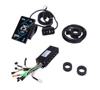 Dilwe Kit de Contrôleur de Vélo électrique 36V 48V 750W 1000W Kit de Contrôleur de Moteur à Onde Sinusoïdale avec Couleur LCD Couleur Conception étanche pour Le Scooter à Vélo de Bike Mise à Niveau