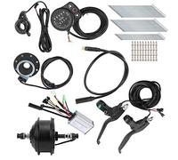 Dilwe Kit de Conversion de Vélo électrique avec Moteur de Moyeu 250 W, Fonctionnement Silencieux, Installation Facile, Applicable aux Roues de 26 Pouces (Patinage de la Roue arrière)