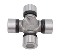 Dilwe Kit de Joints en U Série 1330, Joint Universel Graissable, Construction en Acier, Capuchon de Roulement de 27 Mm, Portée de 82 Mm avec 4 Anneaux de Retenue pour la Réparation d'arbre