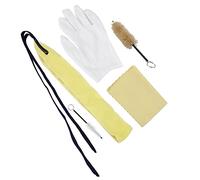 Dilwe Kit de Nettoyage pour Trompette, 2 Brosses, 2 Chiffons, pour le Nettoyage et L'entretien