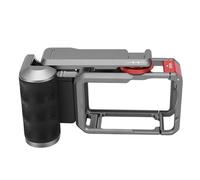 Dilwe Kit de Poignée de Rue, Ensemble de Poignées d'appareil Photo en Alliage d'aluminium pour Action 6, Conception Légère et Résistante aux Chocs pour la Photographie de Rue