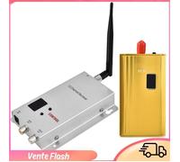 Dilwe Kit Émetteur Récepteur sans Fil Vidéo Audio CCTV Transceiver