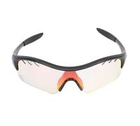 Dilwe L les Verres de Sport Photochrome Légers Protection UV pour Conduire des Vélos de Vélo Garçons Filles Pc + Caoutchouc (Cadre noir + changement de couleur rouge)