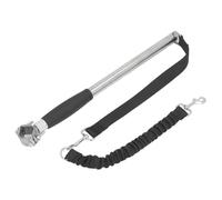 Dilwe Laisse Rétractable pour Chien de Vélo en Acier Inoxydable Haute Résistance pour l'exercice D'entraînement à Vélo, Laisse de pour Chien Flexible, Adaptée au Jogging