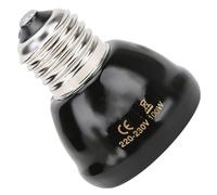 Dilwe Lampe Chauffante pour Animaux, Lampe Infrarouge en Céramique Efficace et Durable pour Reptiles 100W pour les Environnements à Haute humidité