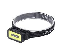 Dilwe Lampe Frontale Rechargeable, Phare LED COB avec Lumière Rouge, Angle Réglable de 120°, Mode D'induction Intelligent IPX4 étanche, avec Charge de Type C, pour le Camping en