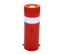 Dilwe Lanterne de Camping, Lanterne Portative Pliante Rechargeable de 4000 MAh avec luminosité Réglable et Aimant pour Tente D'urgence de Randonnée (Rouge brique)