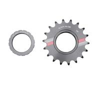 Dilwe Le Volant Fixe de Vélo de Vitesse, Roue Simple de Vitesse D'alliage D'aluminium a fixé la Vitesse pour des Vélos (18T)