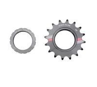 Dilwe Le Volant Fixe de Vélo de Vitesse, Roue Simple de Vitesse D'alliage D'aluminium a fixé la Vitesse pour des Vélos (16T)