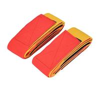 Dilwe Leggings élastiques pour Pieds, Ceinture de Maintien Multijoueur à Forte élasticité pour Les Activités Parent-Enfant, avec Boucle Auto-agrippante pour (Enveloppements de Jambes pour 4