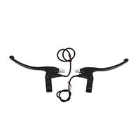 Dilwe Levier de Frein pour Scooter électrique, Poignée de Frein Légère en Aluminium avec Poignée Ergonomique pour Vélo électrique et Vélo