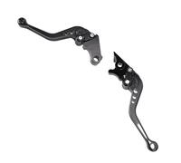 Dilwe Levier d'embrayage de Frein Levier de Moto Réglable en Alliage d'aluminium, Finition Anodisée 3 Caractéristiques Poignée Ergonomique Roulement Lisse Installation Facile pour les Pilotes