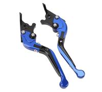 Dilwe Leviers d'embrayage Pliables, Levier de Poignée de Frein d'embrayage Réglable en Aluminium CNC 6061, Conception Pliable, Finition Brillante, Mécanisme de Verrouillage pour Pilotes NMax 125